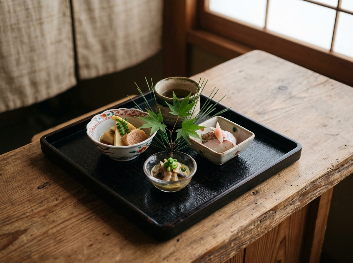 日本の食文化・日本料理：一皿に、季節のすべてを盛る。
