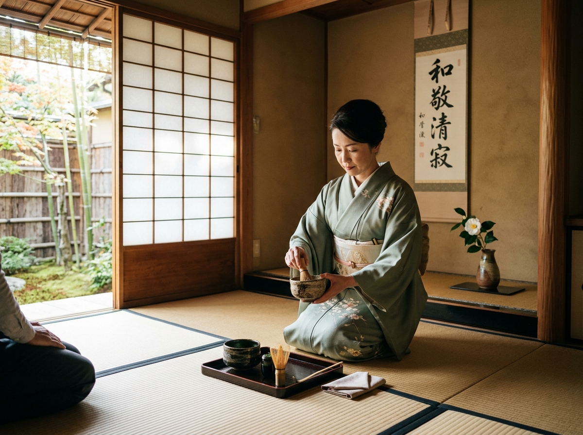 茶の湯：場を整える