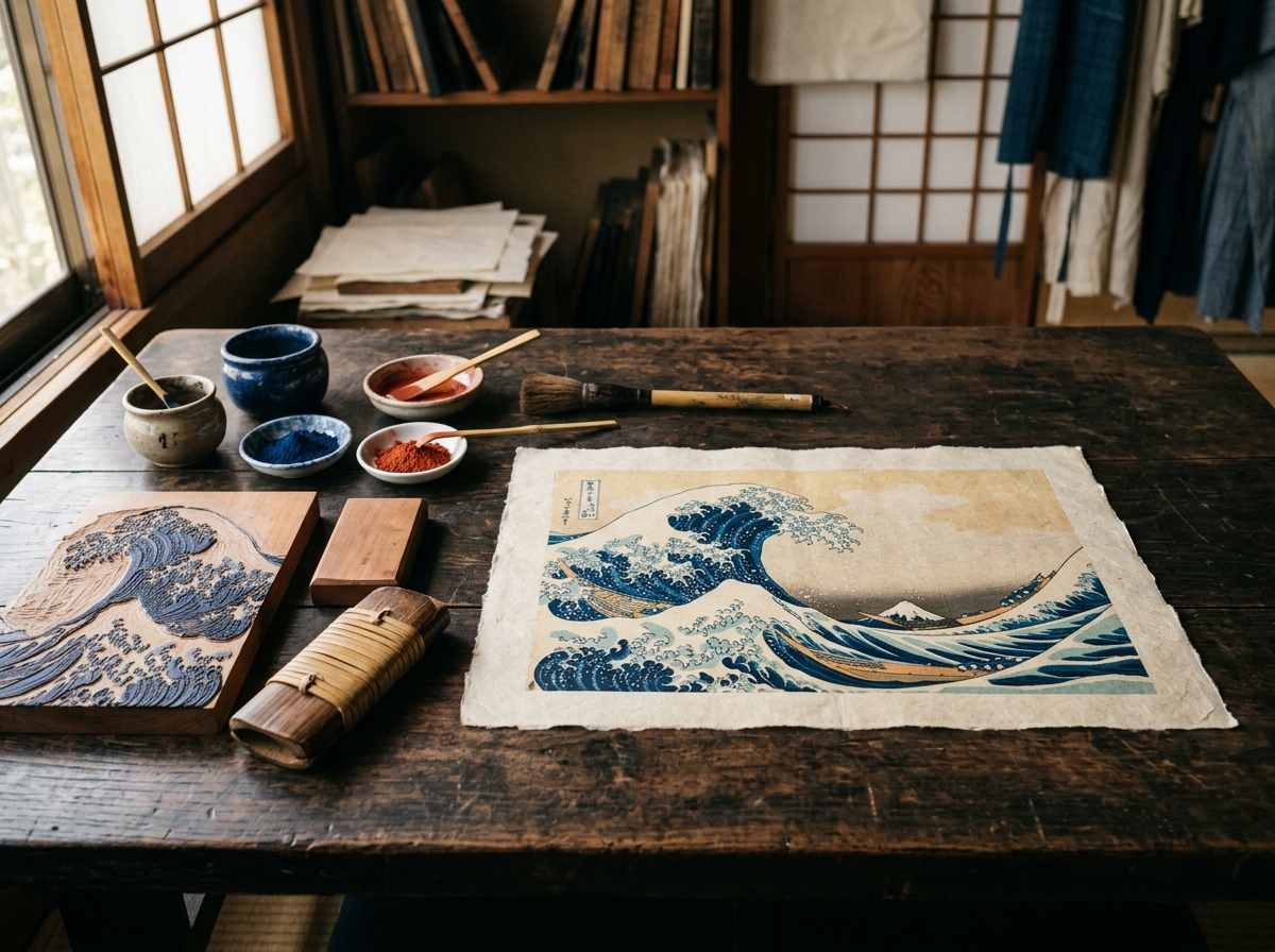 日本の美・浮世絵：大胆な構図が、時代を動かす。